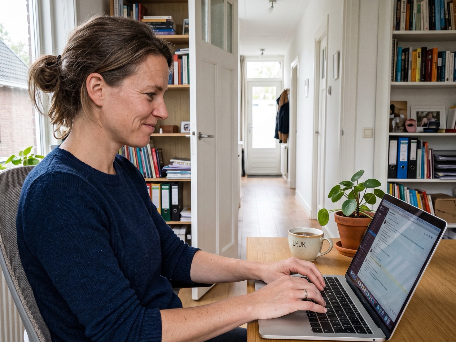 Een uitnodiging voor een klantevenement op social